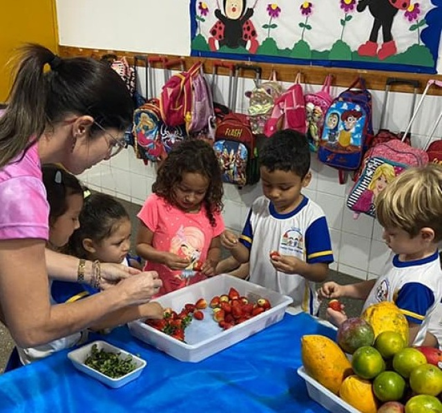 O colorido das Frutas